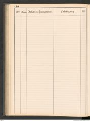 k.k. naturhistorisches Hofmuseum, Protokollbuch Intendanzakten 1883-1885, Seite 124